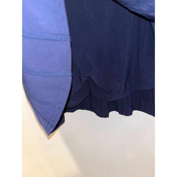 Athleta Navy Blue Pleated Athletic Skort Size 6 - Picture 4 of 9